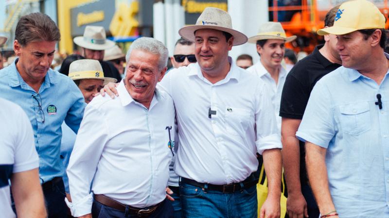 Presidente do Sindicato encontra Governador Ratinho Junior no Show Rural 2024