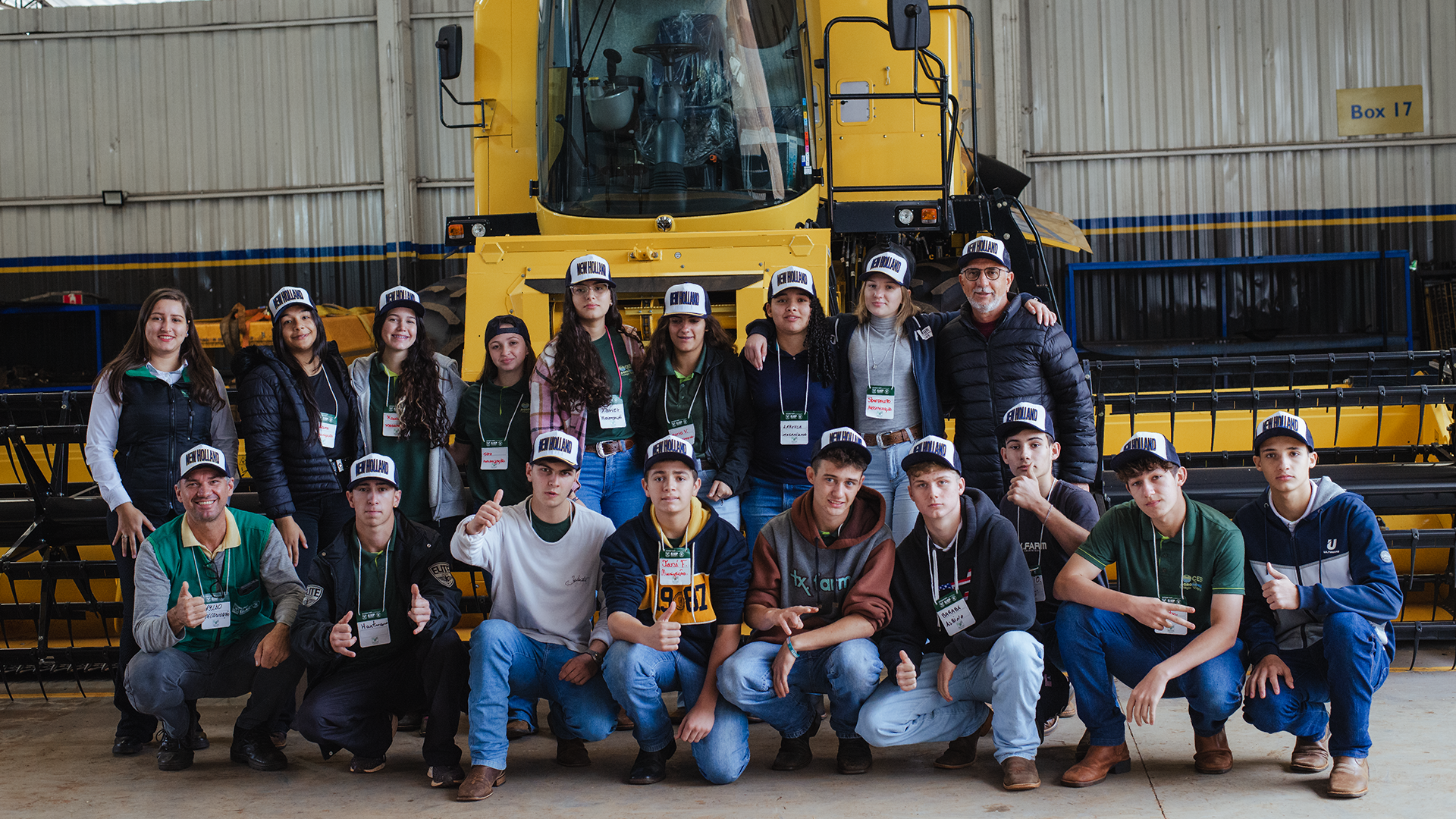 Turma do CEEP Agroinovação Cascavel finaliza curso do Senar-PR com aula prática inesquecível