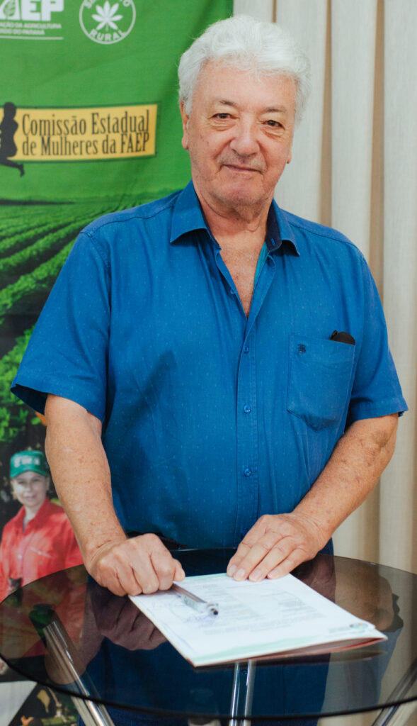 Foto de Armando Pertuzzati, suplente do Conselho Fiscal do Sindicato Rural de Cascavel