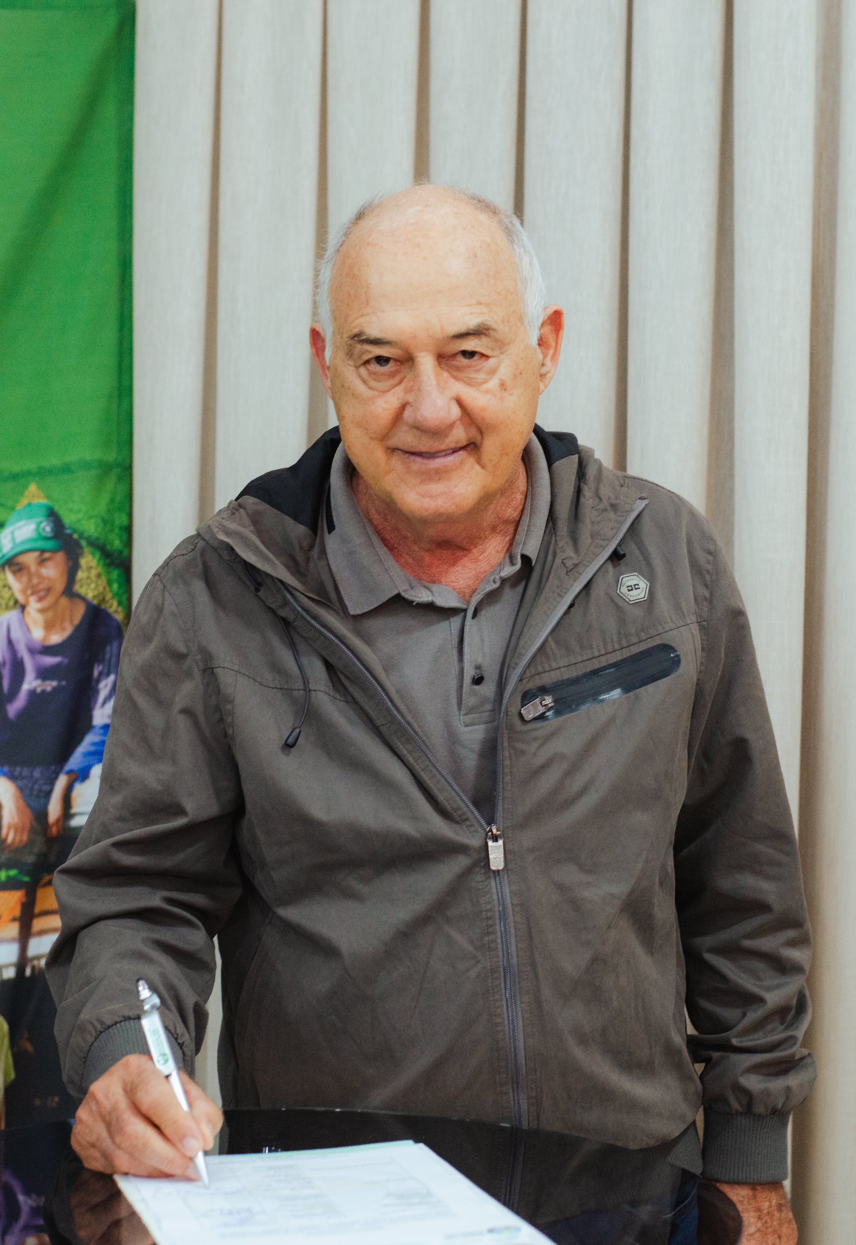 Foto de Darcy Liberali, membro do Conselho Fiscal do Sindicato Rural
