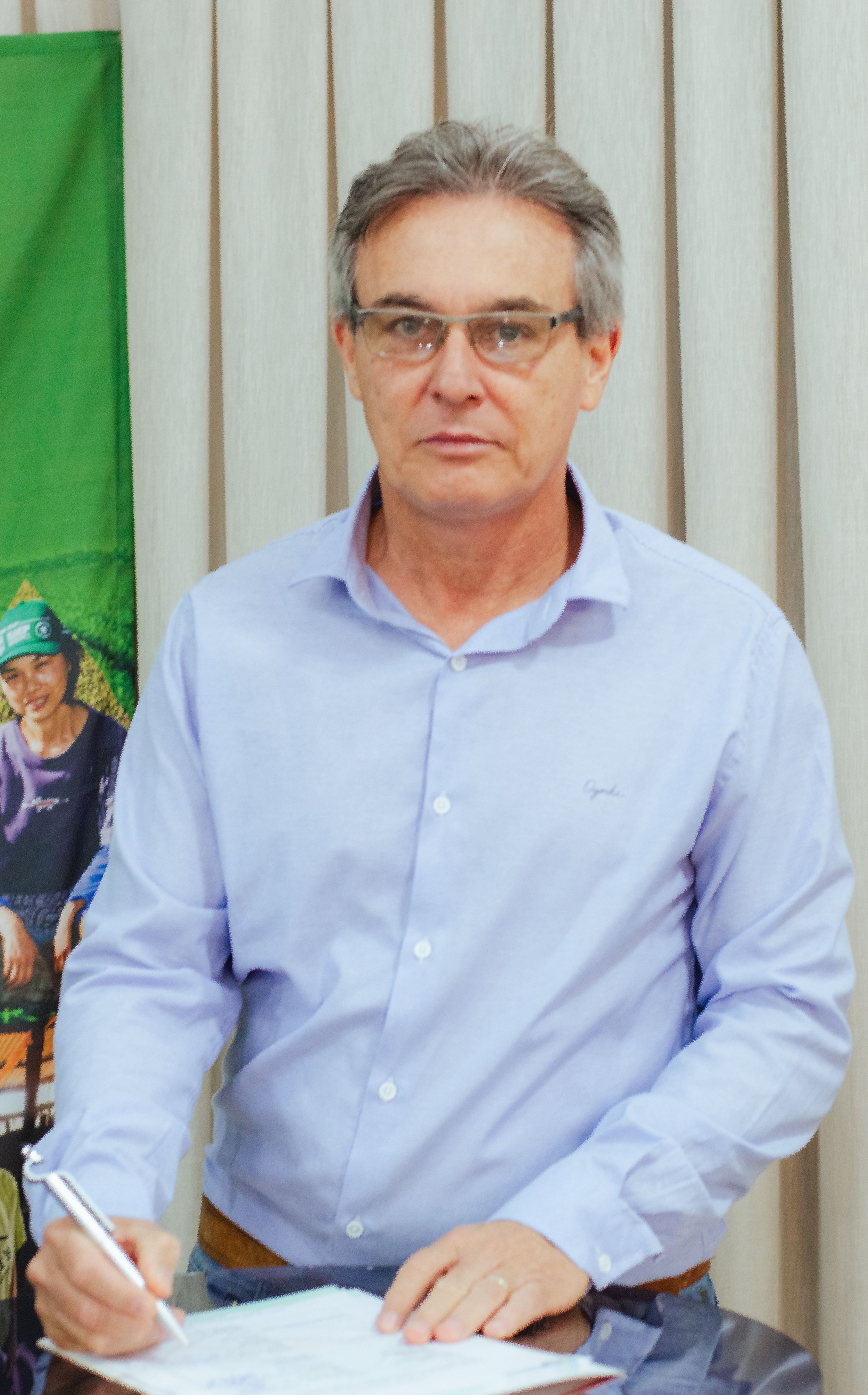oto de Lissandro Sarolli Veran, 2º tesoureiro da diretoria