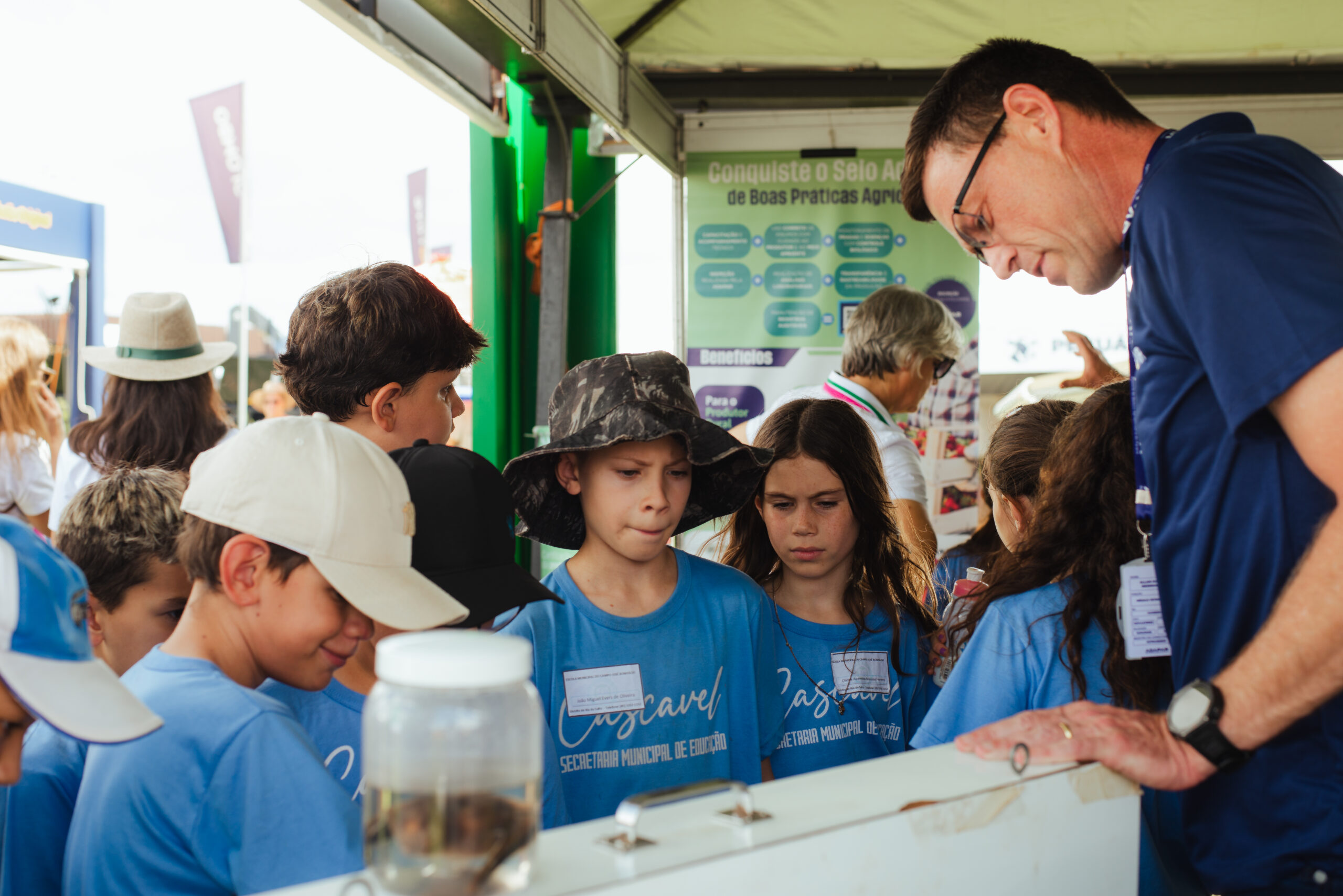 Escolas da rede pública visitam o Show Rural Coopavel 2026
