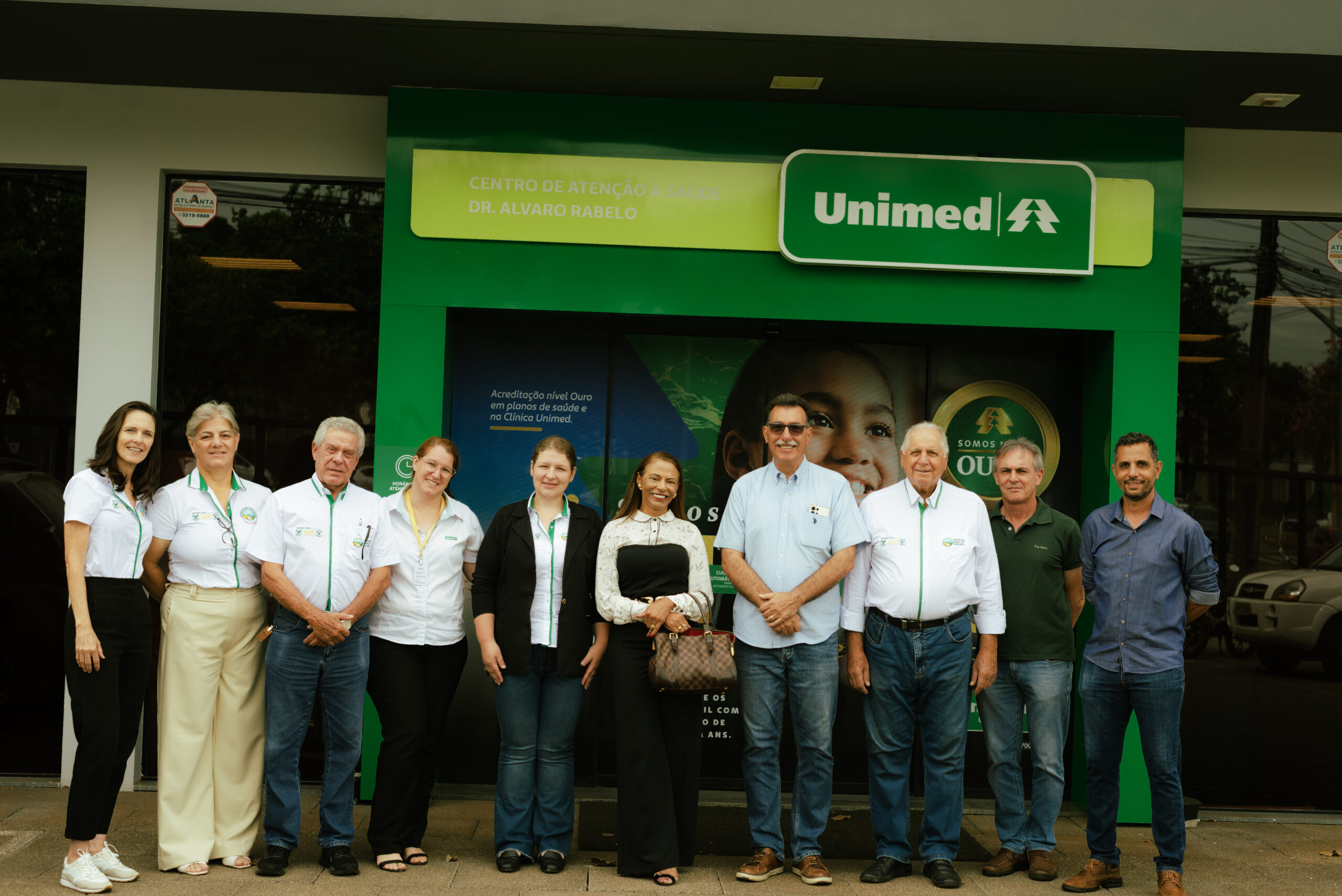 Unimed Cascavel recebe diretoria do Sindicato Rural em visita técnica